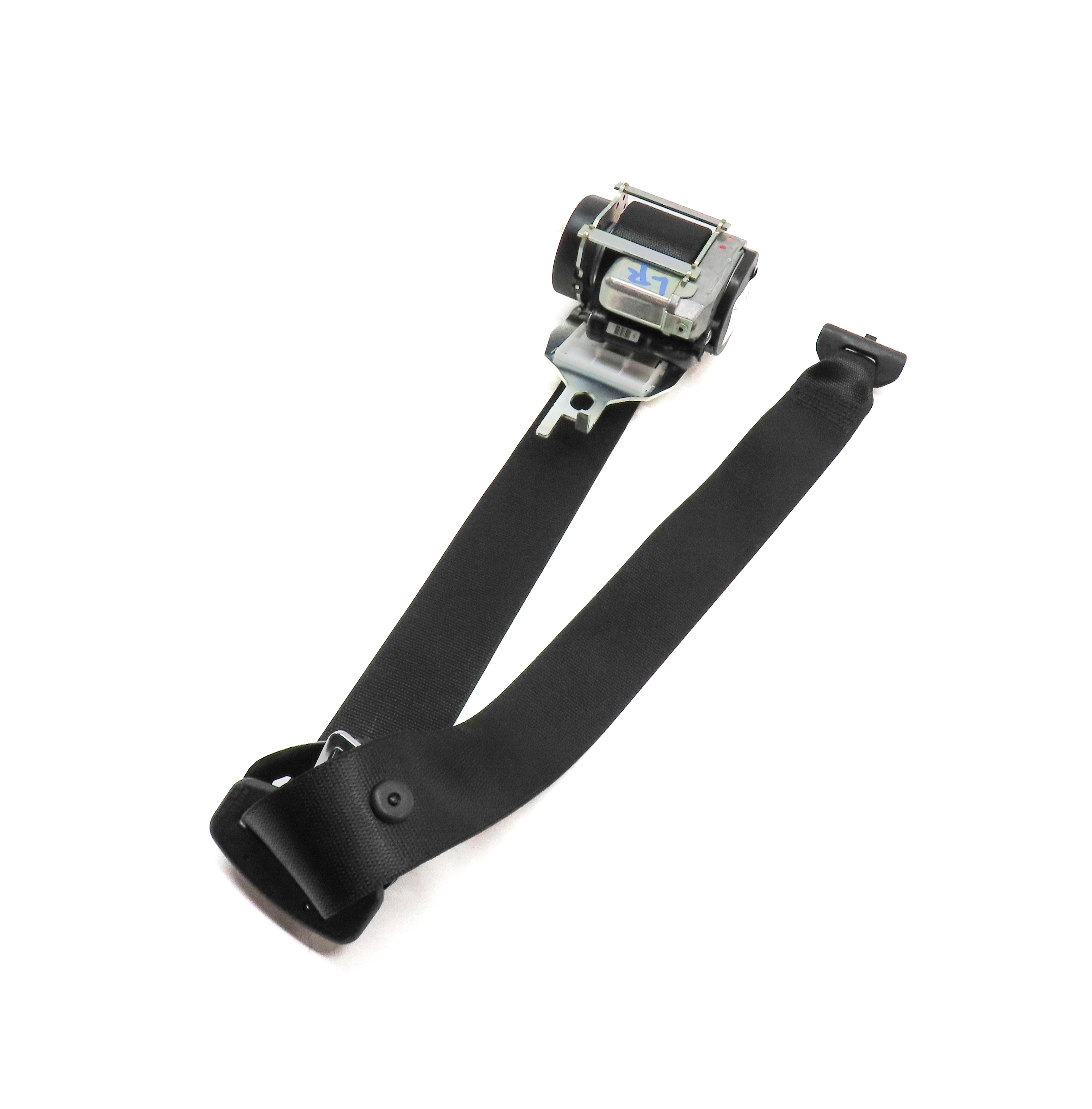 2013 MERCEDES ML550 (W166) REAR LEFT SEAT SEATBELT BELT RETRACTOR (Black) — exact item pictured